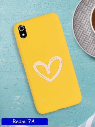 Чехол дизайнерский для Xiaomi Redmi 7A. Heart.