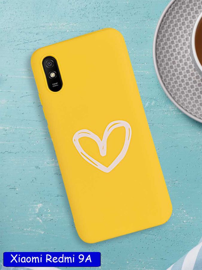 Чехол дизайнерский для Xiaomi Redmi 9A. Heart.