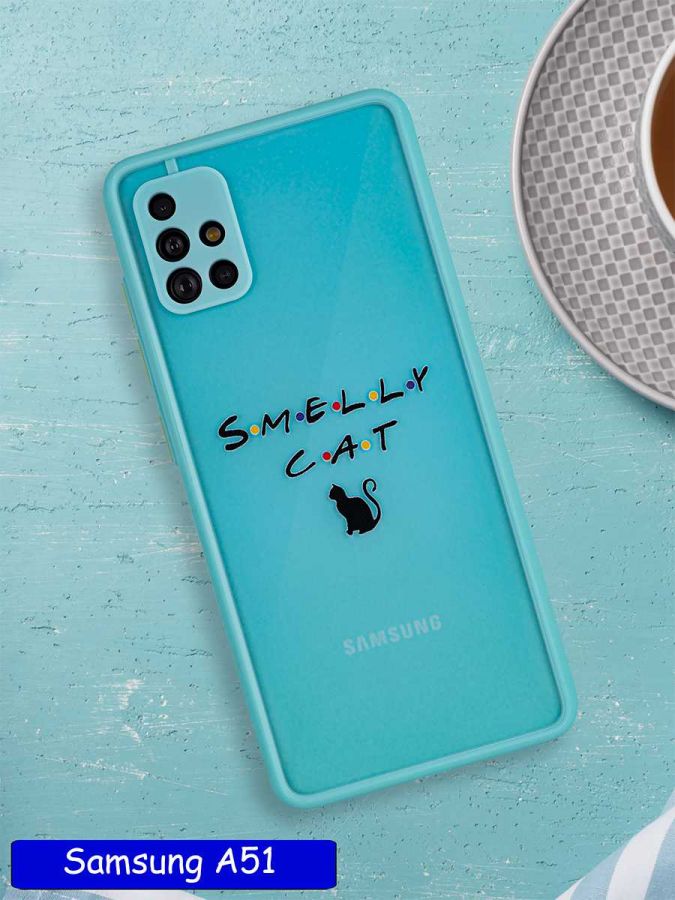 Чехол дизайнерский для Samsung Galaxy A51. Smelly Cat.