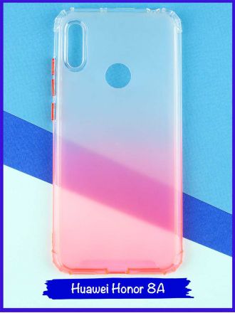 Чехол дизайнерский антишок для Huawei Honor 8A / Huawei Y6s (2019) / Huawei Y6 Prime (2019). Красный.