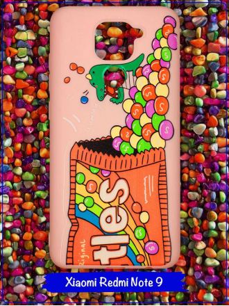 Чехол дизайнерский для Xiaomi Redmi Note 9 / Xiaomi Redmi 10X 4G / Xiaomi Redmi 10X PRO 4G. Skittles.