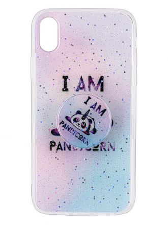 Чехол дизайнерский для Apple Iphone XR. I am pandicorn.