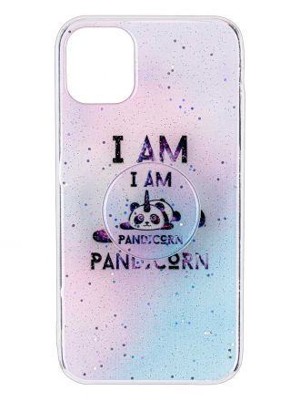 Чехол дизайнерский для Apple Iphone 11. I am pandicorn.