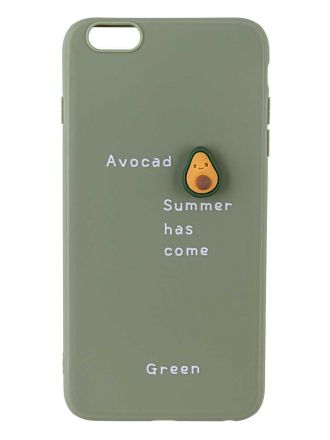 Чехол 3D для Apple Iphone 6 Plus. Авокадо. Avocado Summer has come.