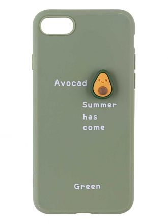 Чехол 3D для Apple Iphone 7 / Apple Iphone 8. Авокадо. Avocado Summer has come.