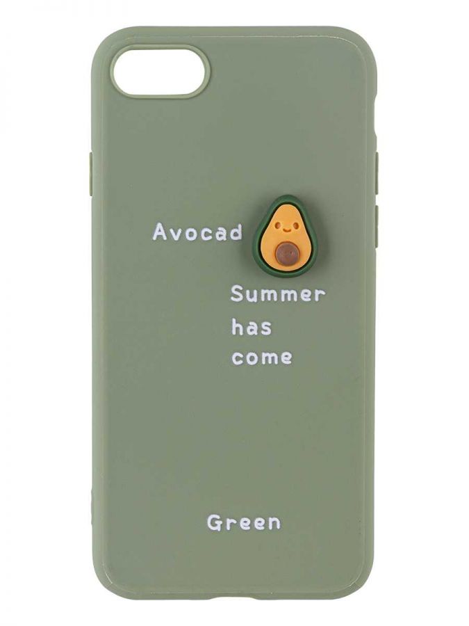 Чехол 3D для Apple Iphone 7 / Apple Iphone 8. Авокадо. Avocado Summer has come.