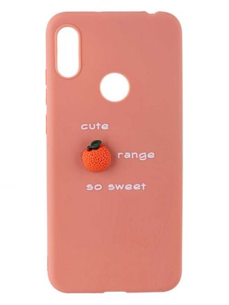 Чехол 3D для Huawei Honor 8A / Huawei Y6s (2019) / Huawei Y6 Prime (2019). Апельсин. Cute orange so sweet.