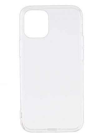 Чехол для Apple Iphone 12 mini 5 / 4". Силиконовый. Прозрачный.