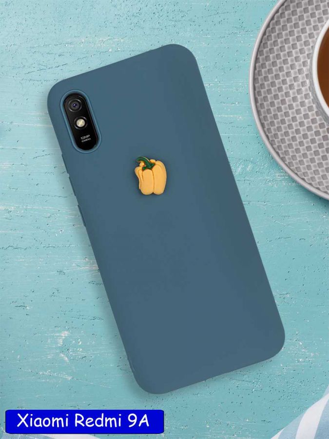 Чехол дизайнерский для Xiaomi Redmi 9A. Морская волна. Перец.