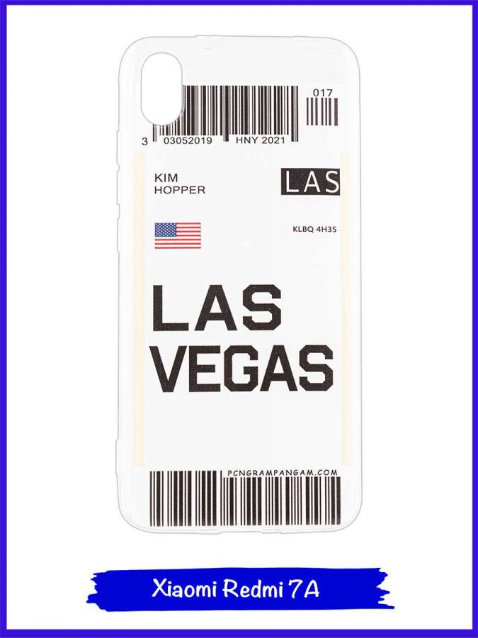 Чехол дизайнерский для Xiaomi Redmi 7A. Las Vegas.